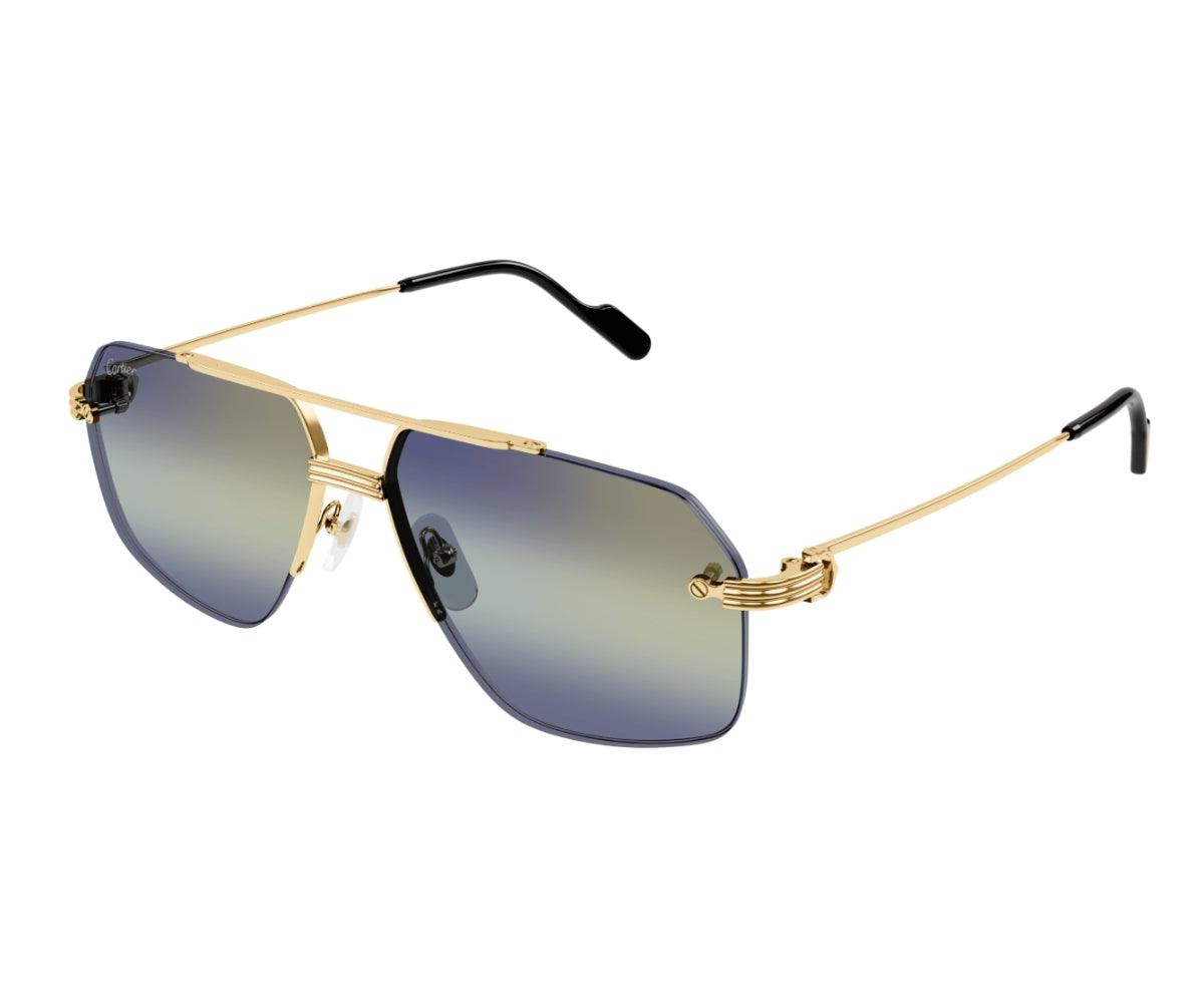 Buy Cartier Sunglasses 0426S 003 60 | GEM OPTICIANS – GEM Opticians