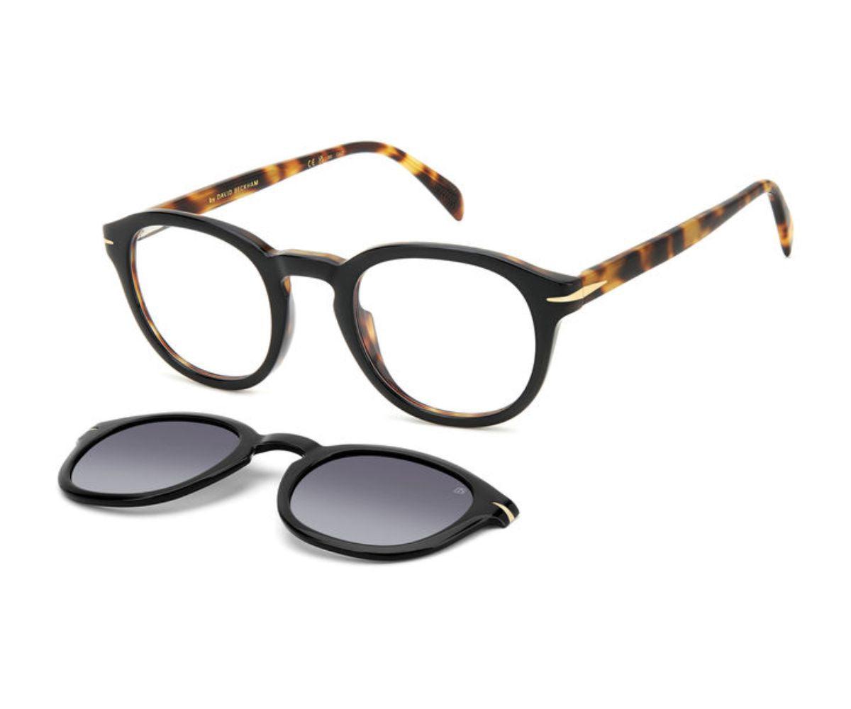 Buy David Beckham Sunglasses 1080/CS WR7/LB CLIP ON 49 GEM