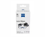 Lens cleaning wipes