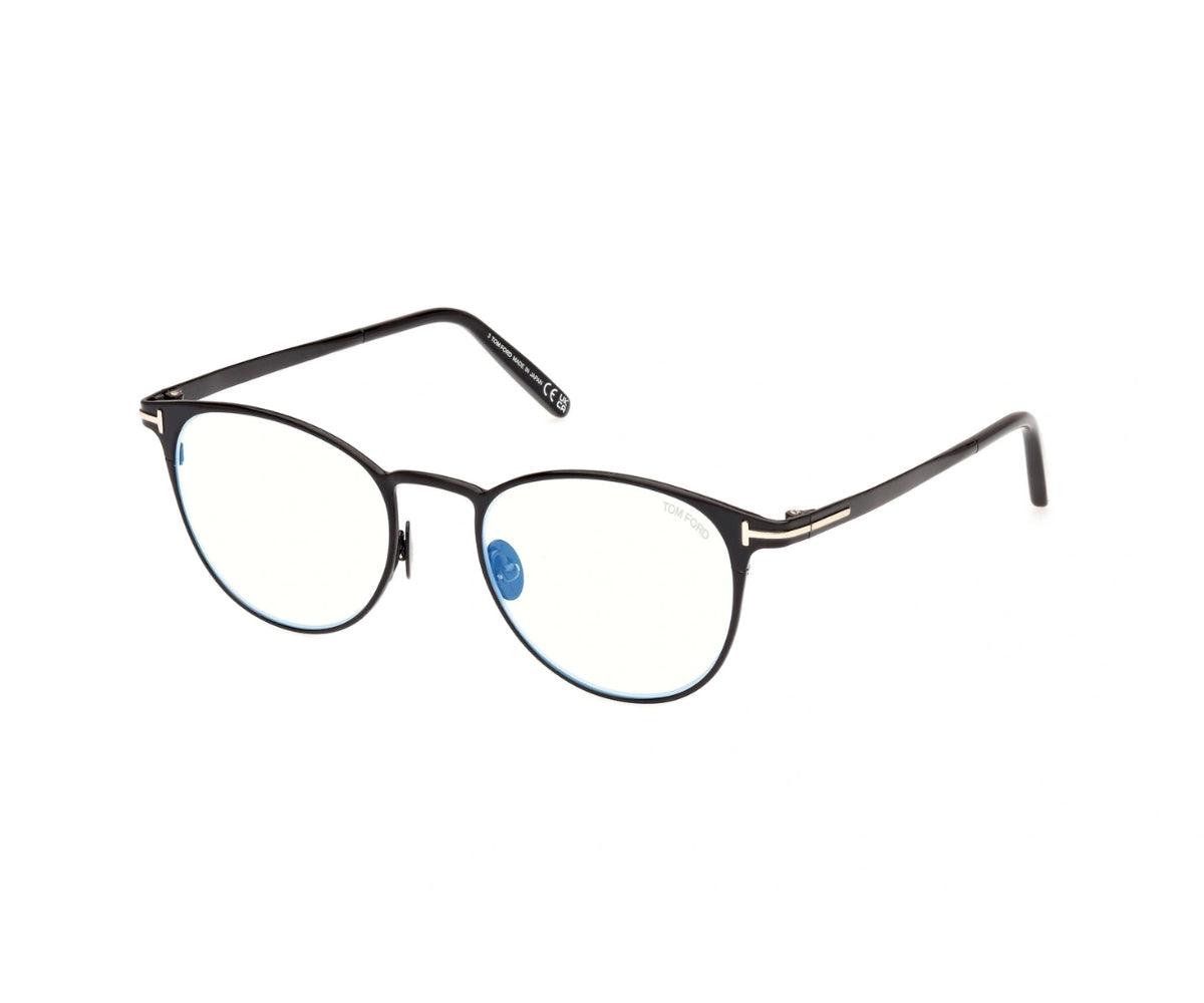 Tom Ford EYEGLASSES TF5966B-001-55 New with case Tom Ford TF5966-B 001 Blue Control Glasses - US main image 2