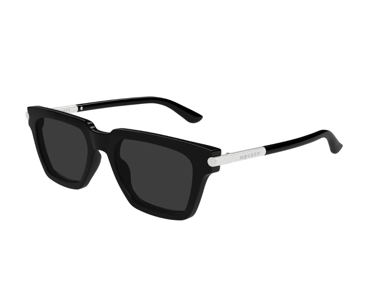 年末SALE❗️31日まで❗️Alexander McQUEEN サングラス Alexander McQueen AM0292SA Black Unisex Sunglasses – Designer Daydream