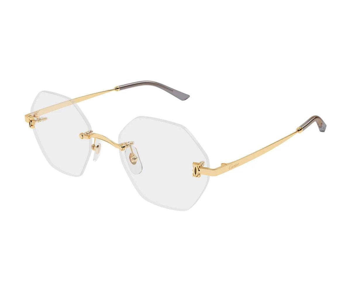 Buy Cartier Glasses 0593O 001 53 | GEM OPTICIANS – GEM Opticians