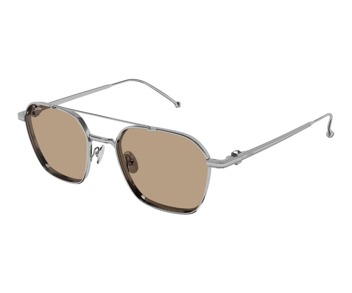 Buy Cartier Sunglasses 0618S 005 53 | GEM OPTICIANS – GEM Opticians
