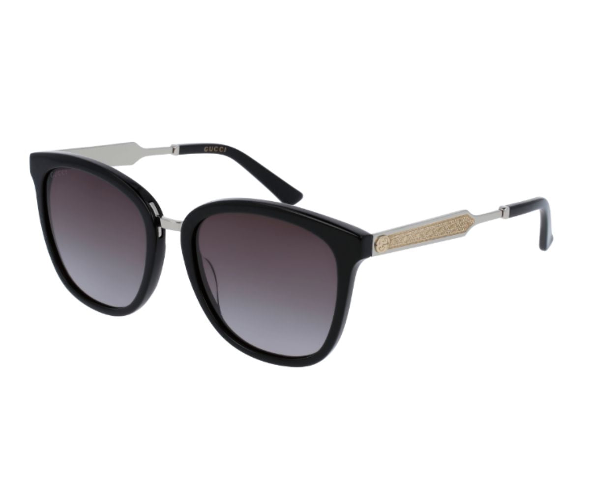 GUCCI スワロフスキー カーディガン クリスタル 100% Authentic GUCCI Black Rainbow Crystal Embroidered Cardigan