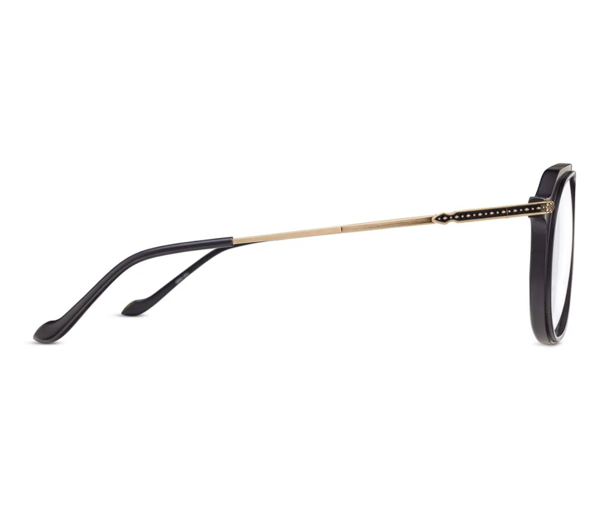 Matsuda_Glasses_M2073_Matte Black & Brushed Gold_54_90