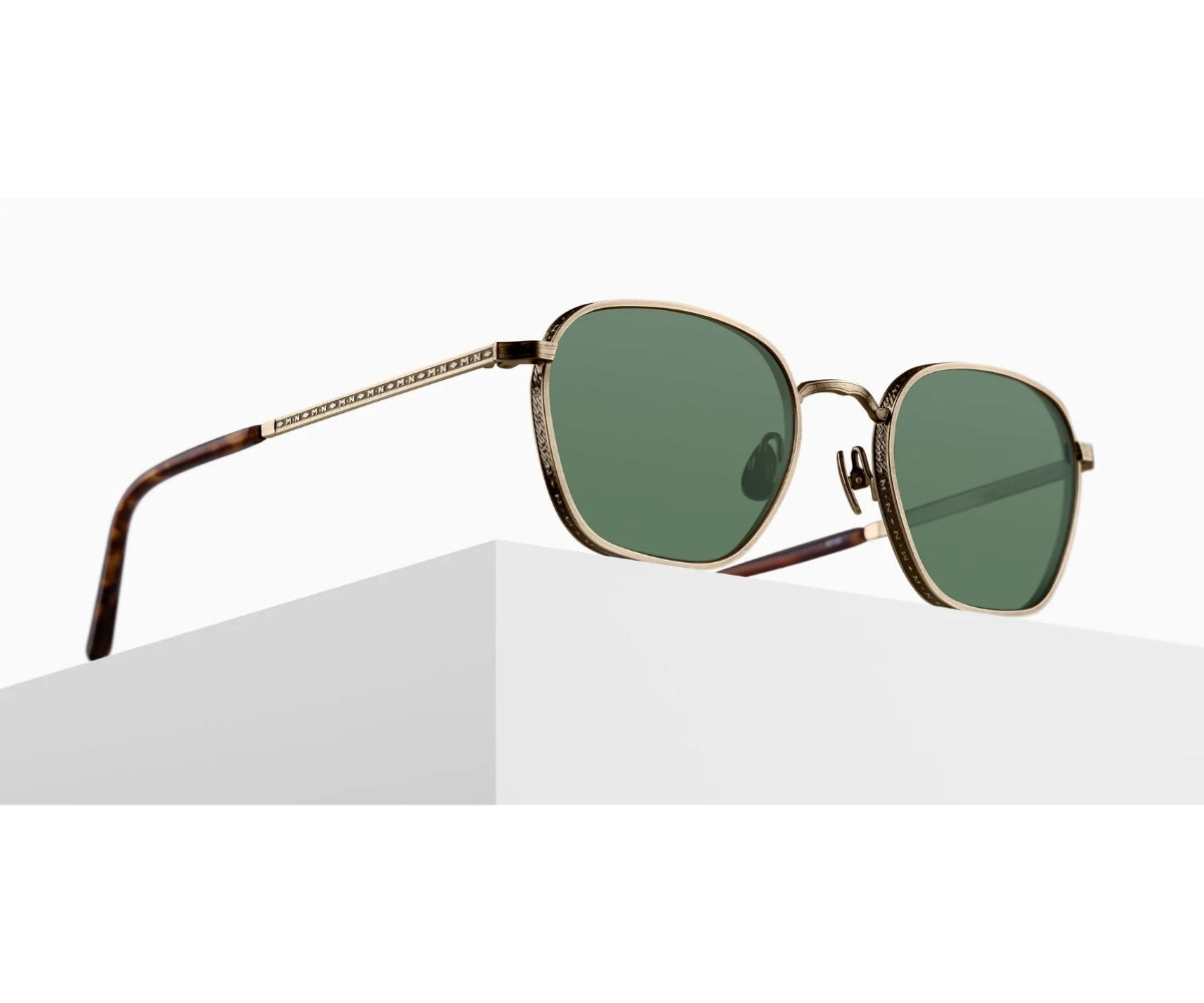 Matsuda_Sunglasses_M3101_Antique Gold - Dark Brown_52_3045