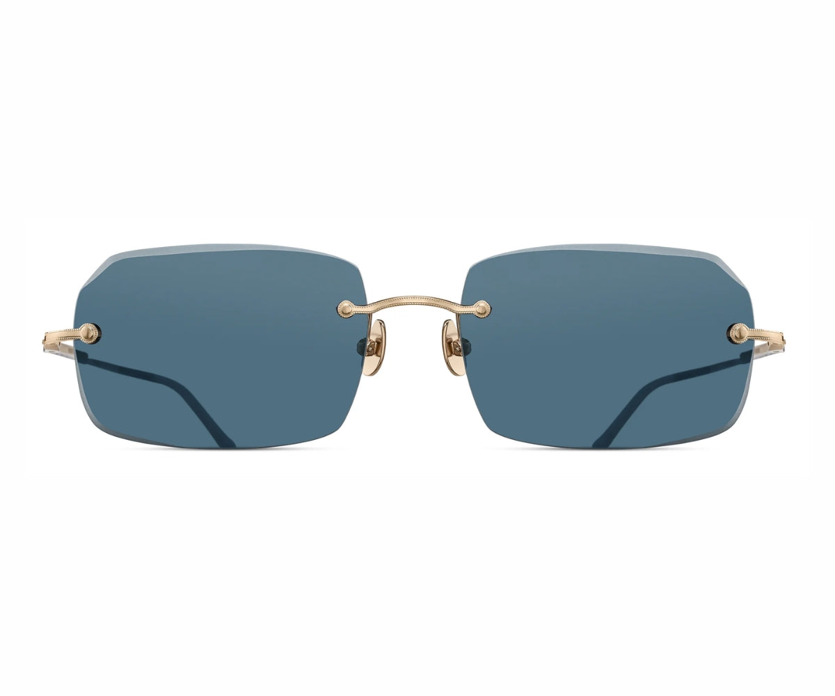 Buy Matsuda Sunglasses M5004 Brushed Gold 57 | GEM OPTICIANS – GEM