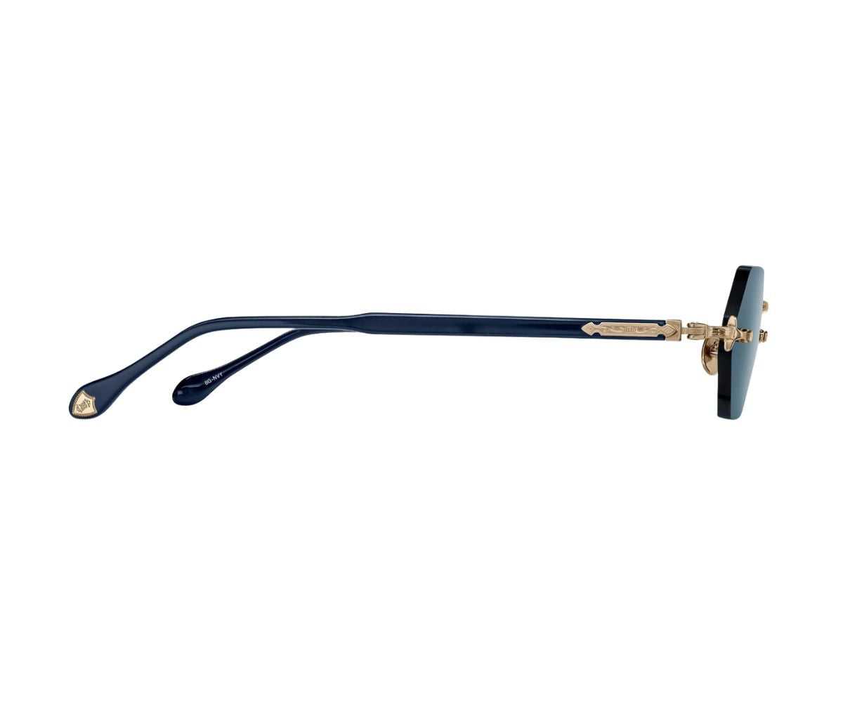 Matsuda_Sunglasses_M5011_Brushed Gold - Navy Tortoise_50_90