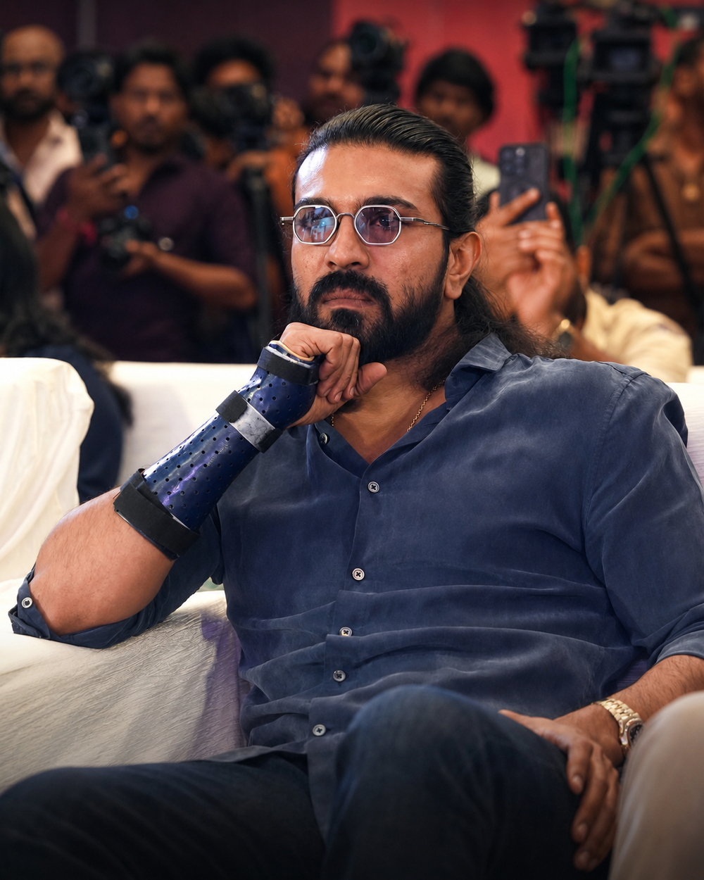 Ram Charan wearing Capote C003 sunglasses