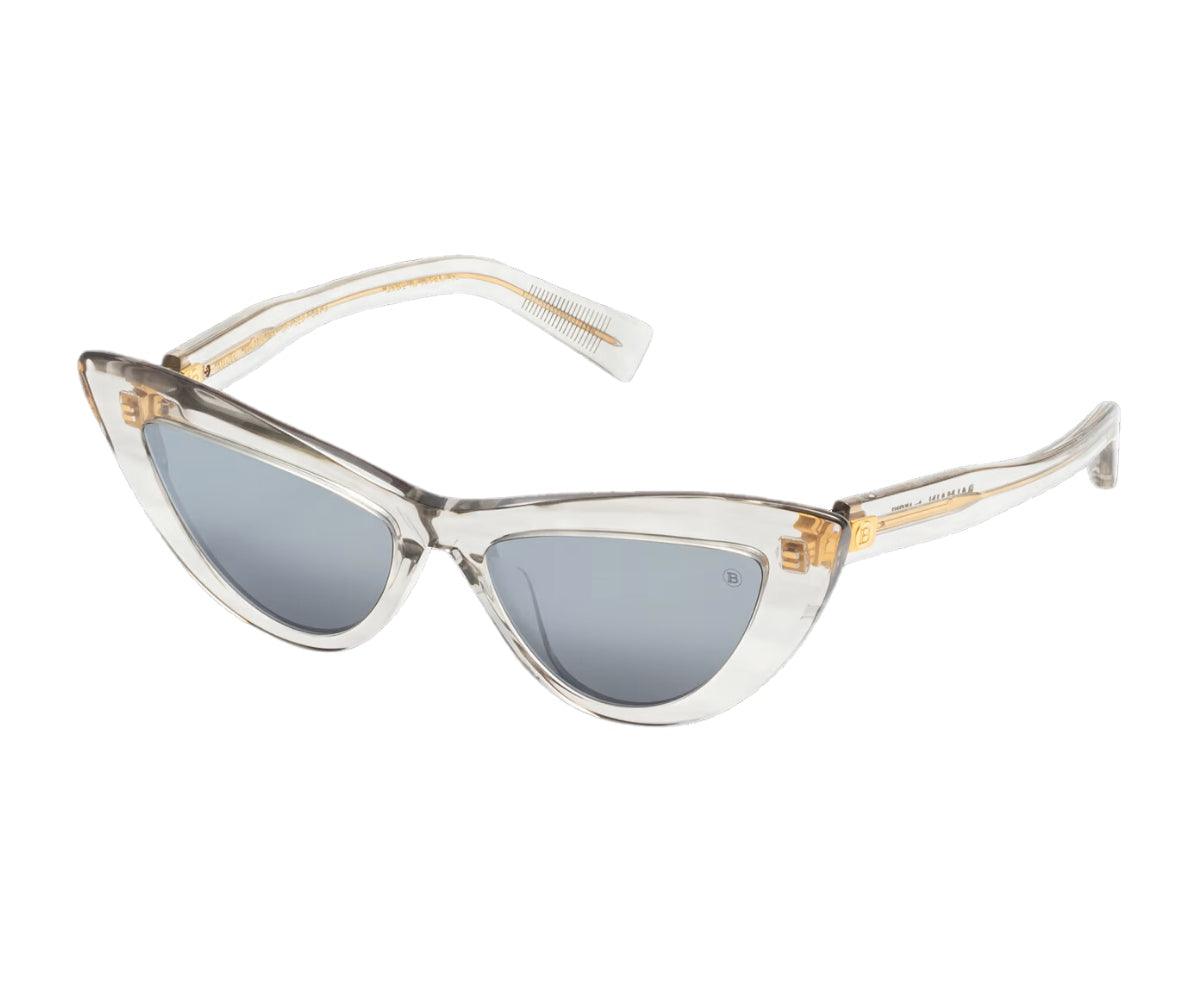 Balmain Jolie BPS-135 Cat Eye Sunglasses Balmain Jolie Grey Mirror Cat Eye Ladies Sunglasses BPS-135C  main image 3