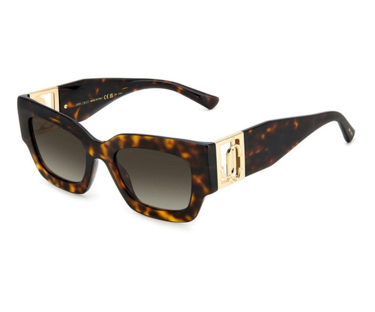 NEW JIMMY CHOO NENA/S 807 BLACK WOMEN JIMMY CHOO SUNGLASSES Amazon.com: JIMMY CHOO Square Sunglasses Sammi/G 8079O Black  main image 2