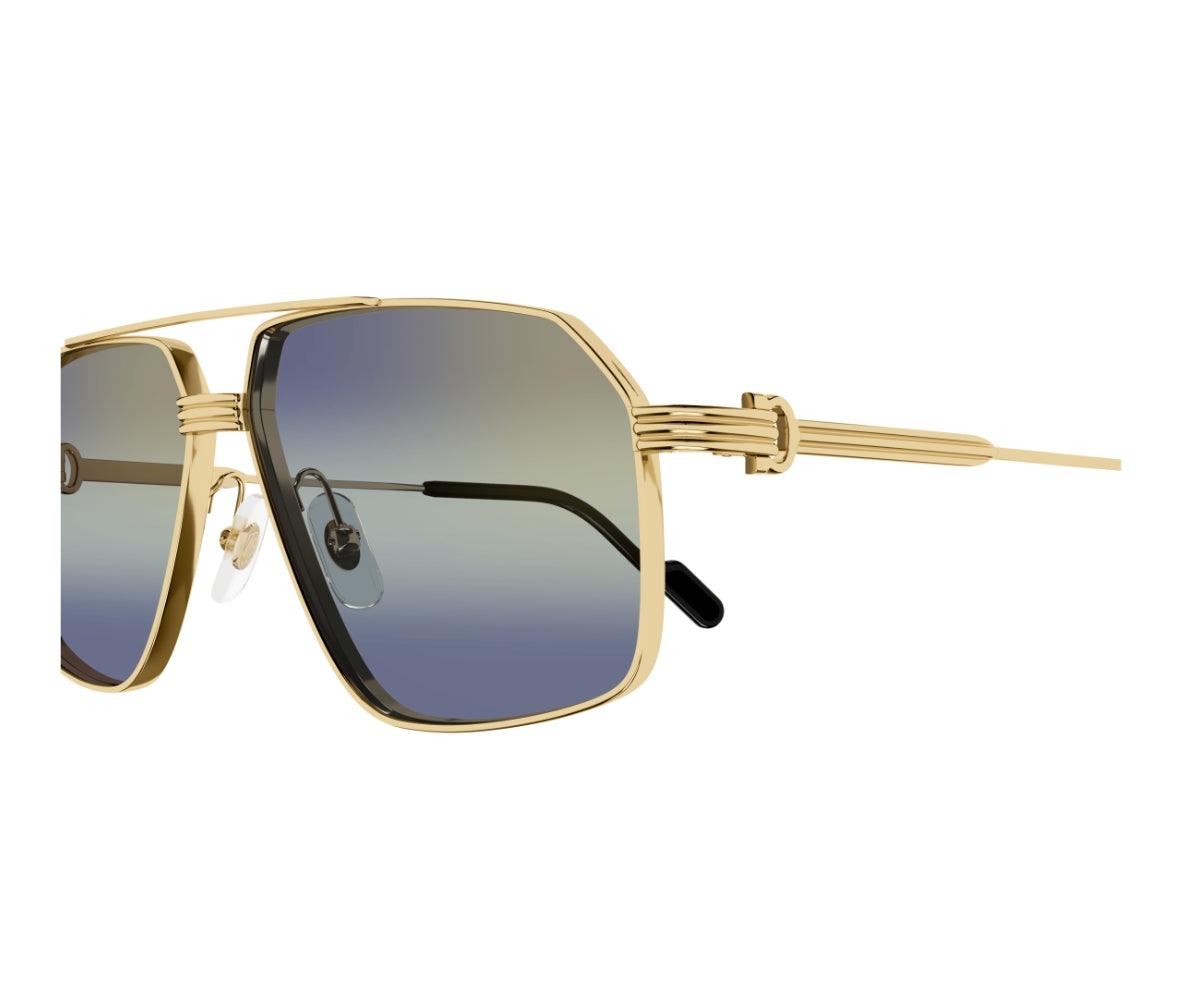 Buy Cartier Sunglasses 0270S 012 61 | GEM OPTICIANS – GEM Opticians