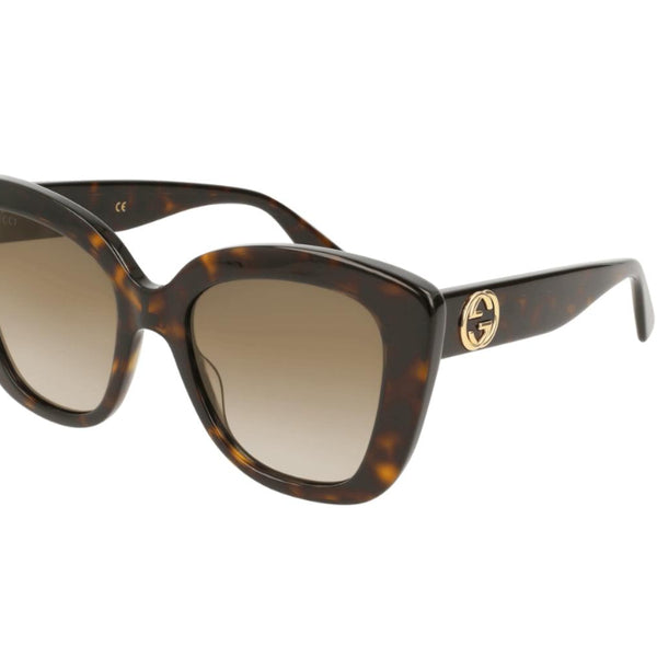 Gucci Sunglasses GG0327S-002-52 New with tags Gucci Sunglasses GG0327S 002 Havana Brown Gradient | eBay main image 4