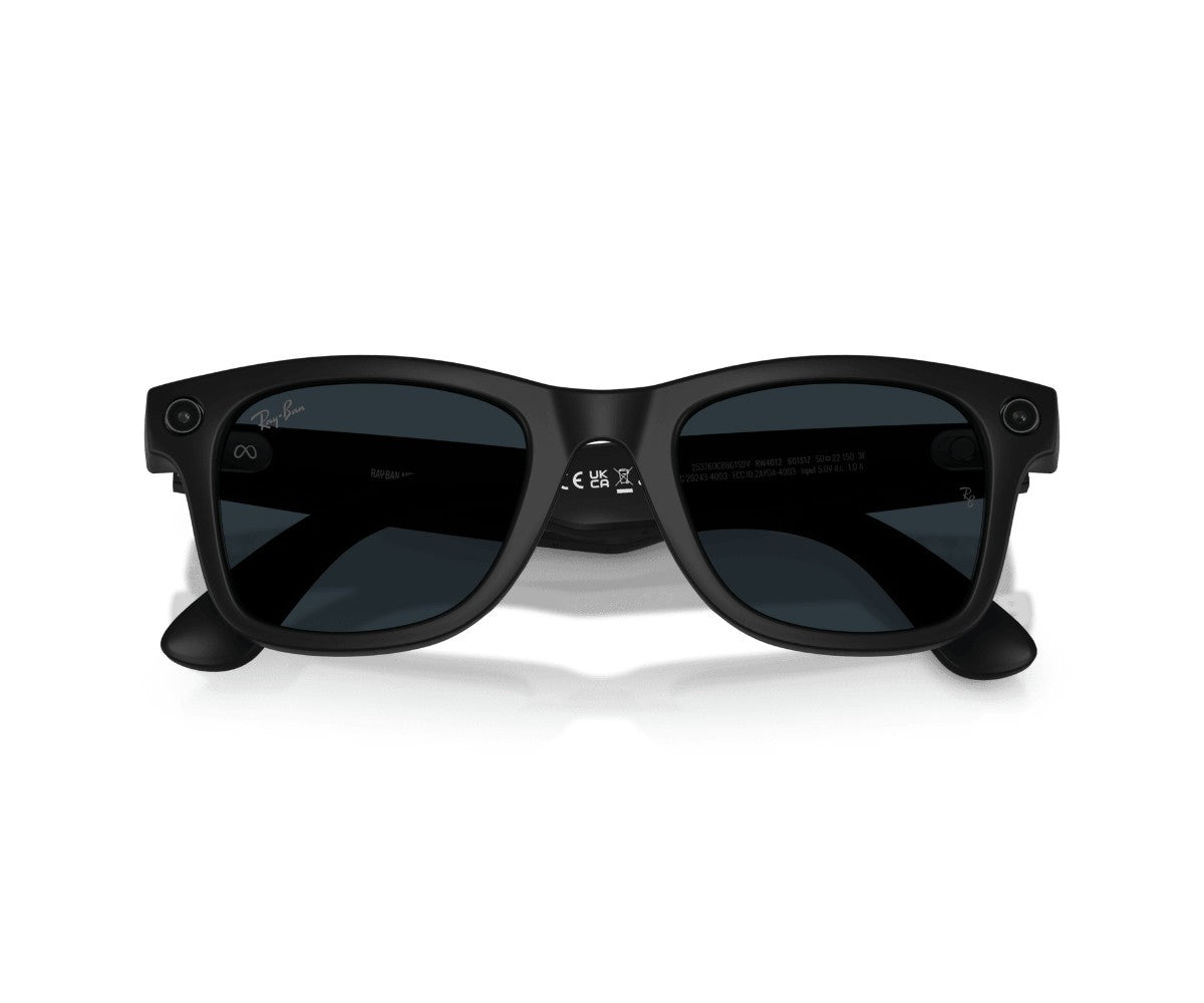 Buy Rayban RW4012 META WAYFARER GEN 2 BLACK 601S1Z 50 at GEM Opticians