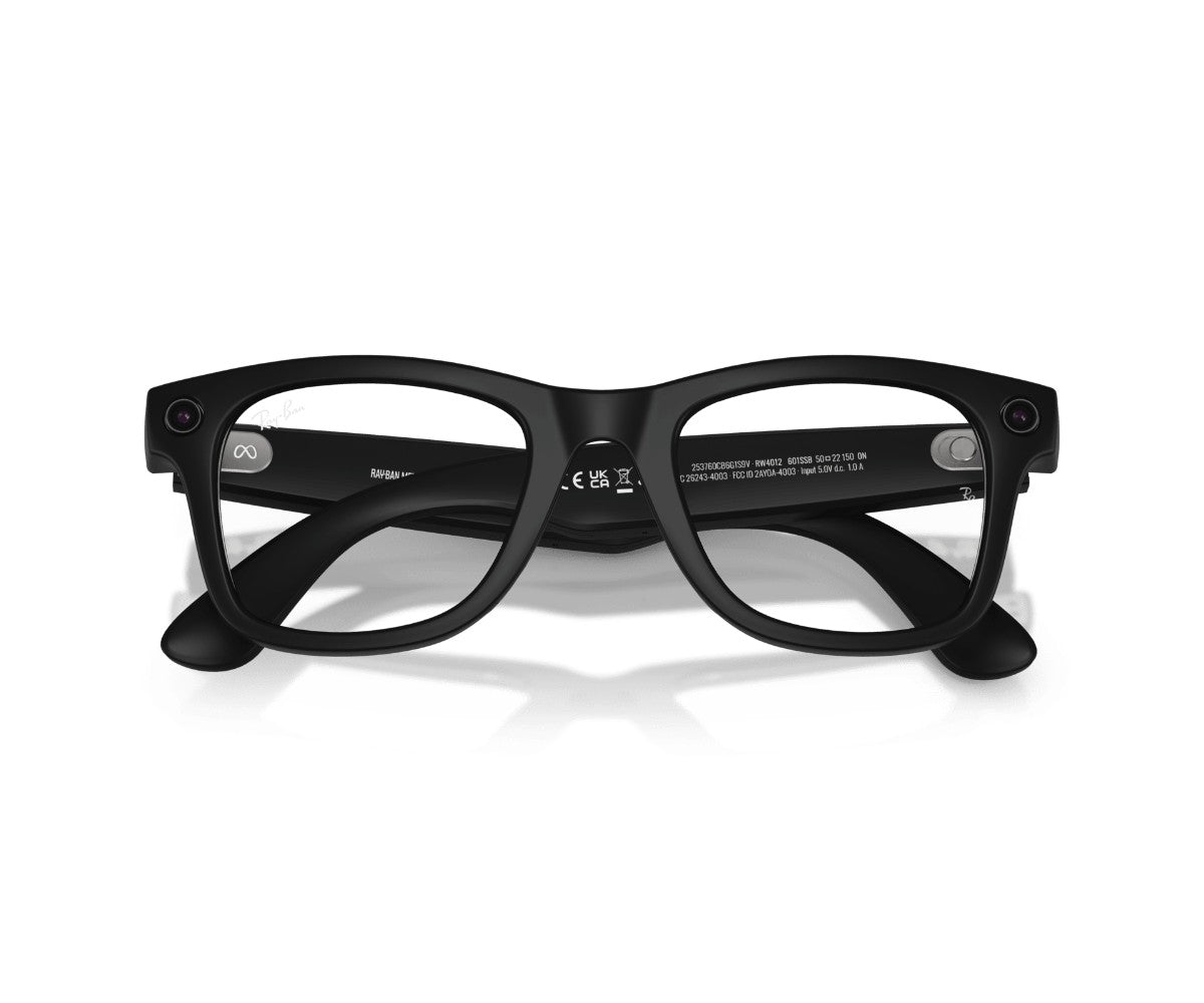 小物 Ray-Ban  Wayfarer RW4012 Gen2 Buy Rayban RW4012 META WAYFARER GEN 2 BLACK 601S/SB 50 at GEM