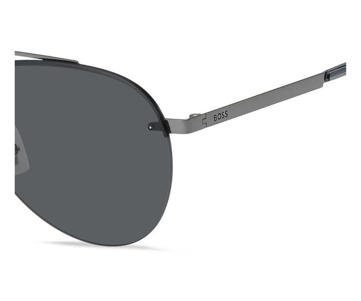 NWT Hugo Boss BOSS 1537/F/SK-0V81 IR Dk Ruthenium Aviator 62mm Sunglasses BOSS -  main image 3