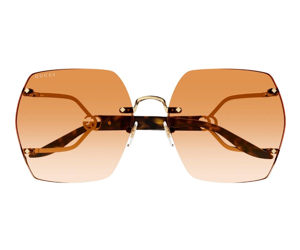NWT GUCCI GG1562S 003 Sunglasses GUCCI GG0062S 003 Gold/Green/Red/Green Gradient 57-17-140  main image 3