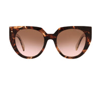 Prada tortoiseshell cat-eye sunglasses with gradient lenses, luxury designer eyewear view 2