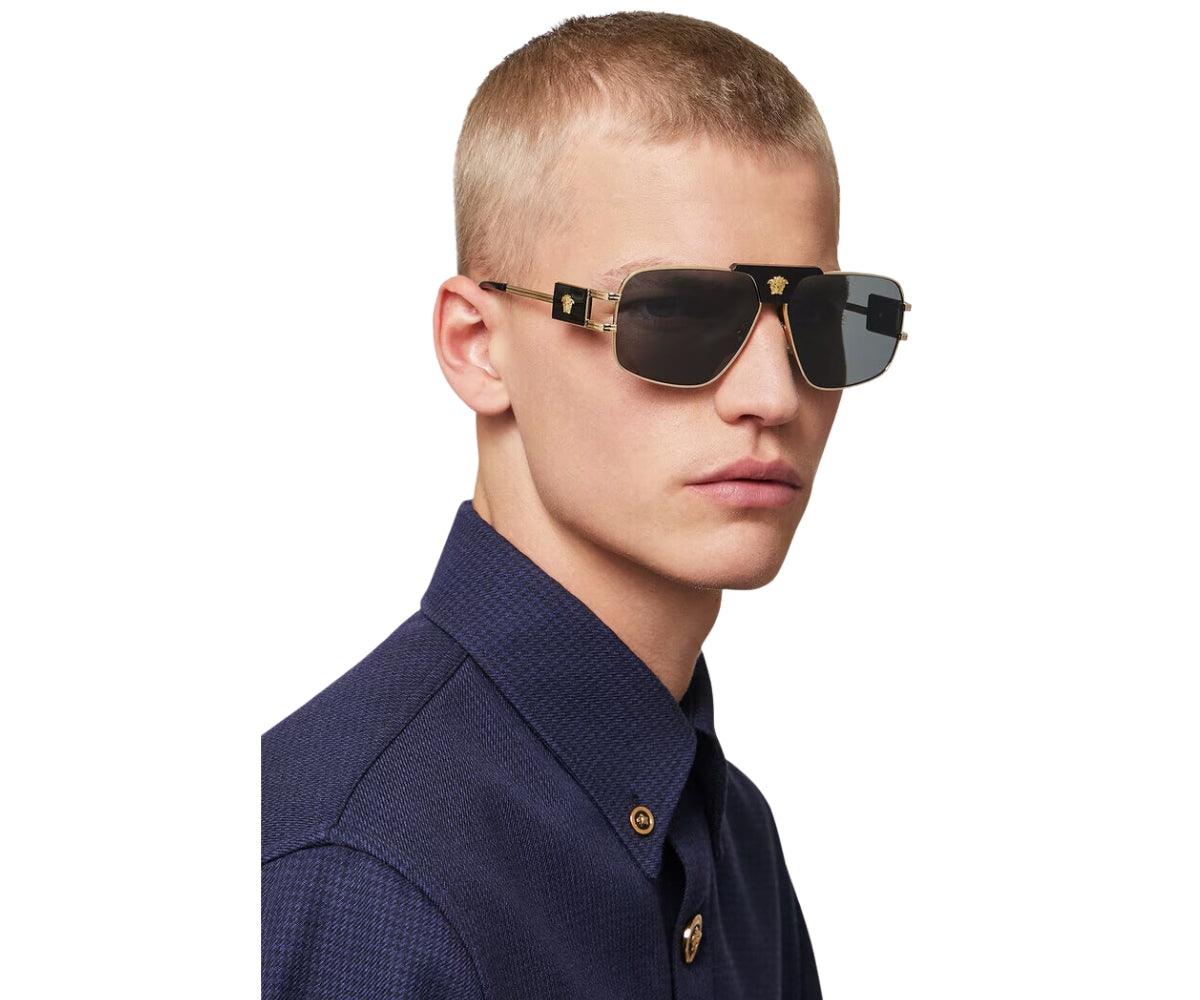 Buy Versace Sunglasses 2251 1002/87 63 | GEM OPTICIANS – GEM  display picture 1
