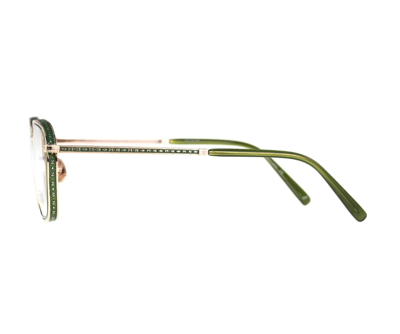 Matsuda_Glasses_M3101_Brushed Gold & Green_52_90