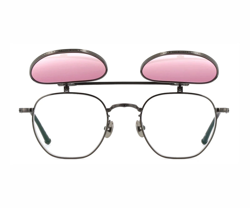 Matsuda_Sunglasses_M3148_Ruthenium Flip Up_48_flip up image