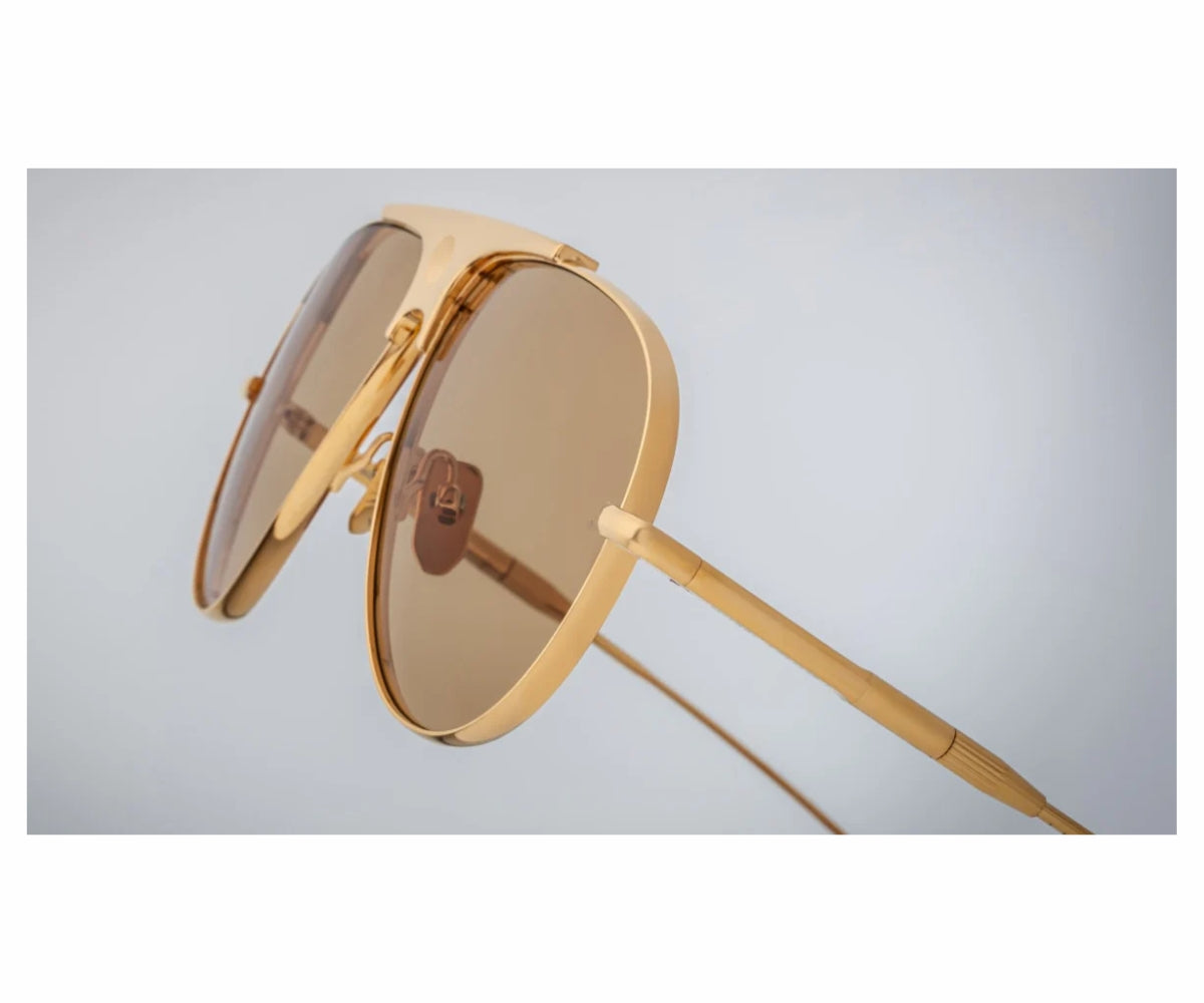Buy Jacques Marie Mage Sunglasses DAIDO GOLD 62 | GEM OPTICIANS