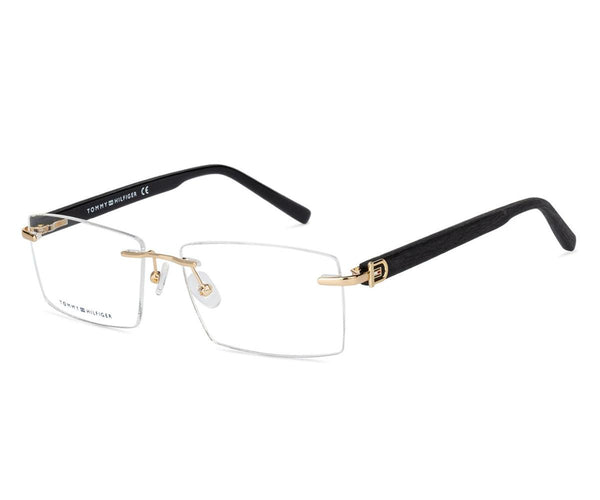 TOMMY HILFIGER_Glasses_6173_BLACK/GOLD_54_0