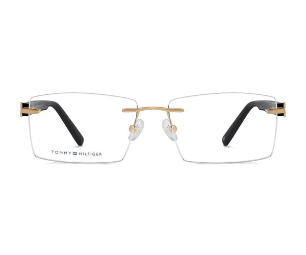 TOMMY HILFIGER_Glasses_6173_BLACK/GOLD_54_0