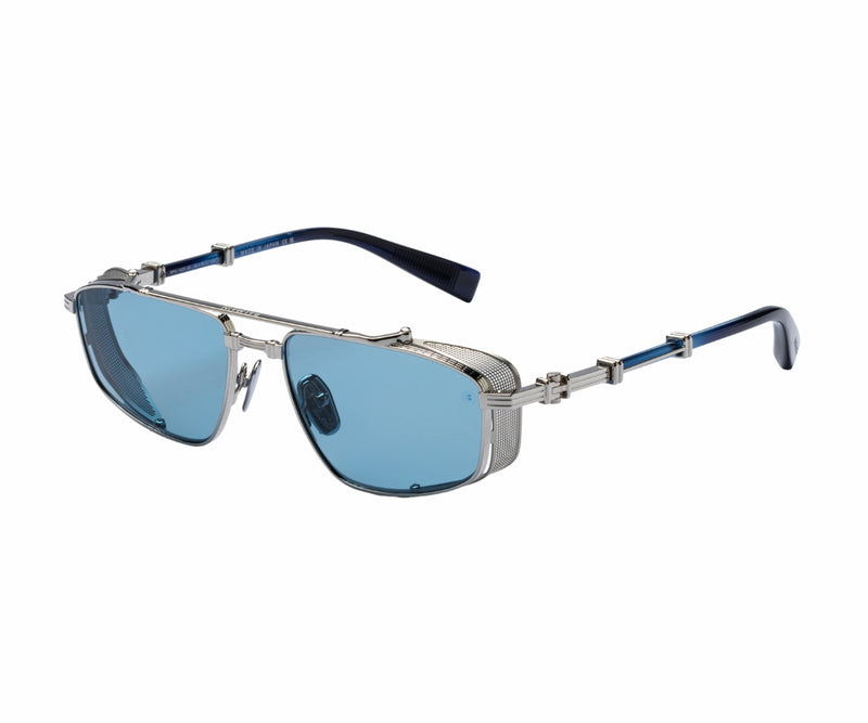 Balmain_Sunglasses_Brigade - V_BPS-142F_SLV - BLU_56_3045