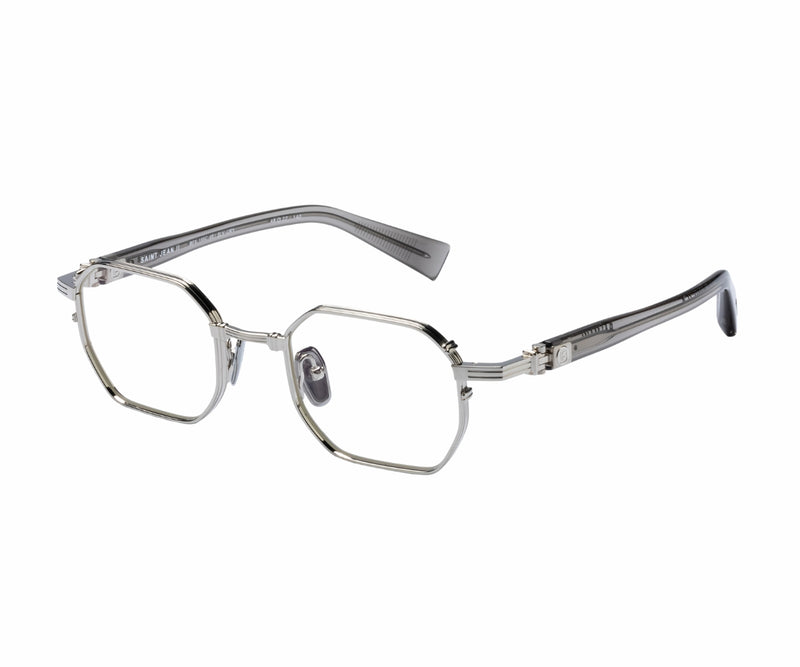 Balmain_Glasses_Saint Jean - Ii_BPX-166C_SLV - GRY_48_3045