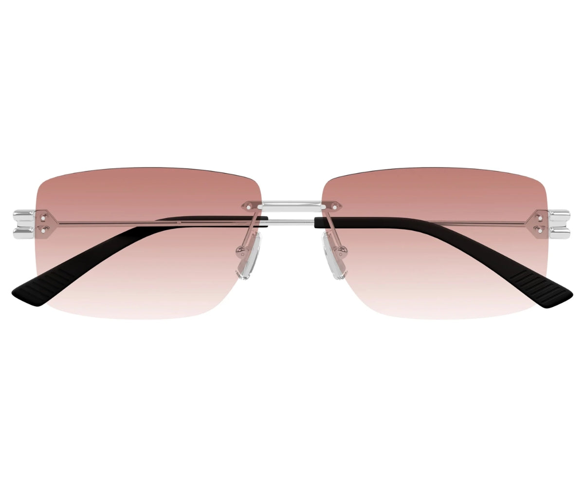 NWT Bottega Veneta BV1126S-007 Sunglasses Bottega Veneta® BV1126S Rectangular Sunglasses - EuroOptica main image 4