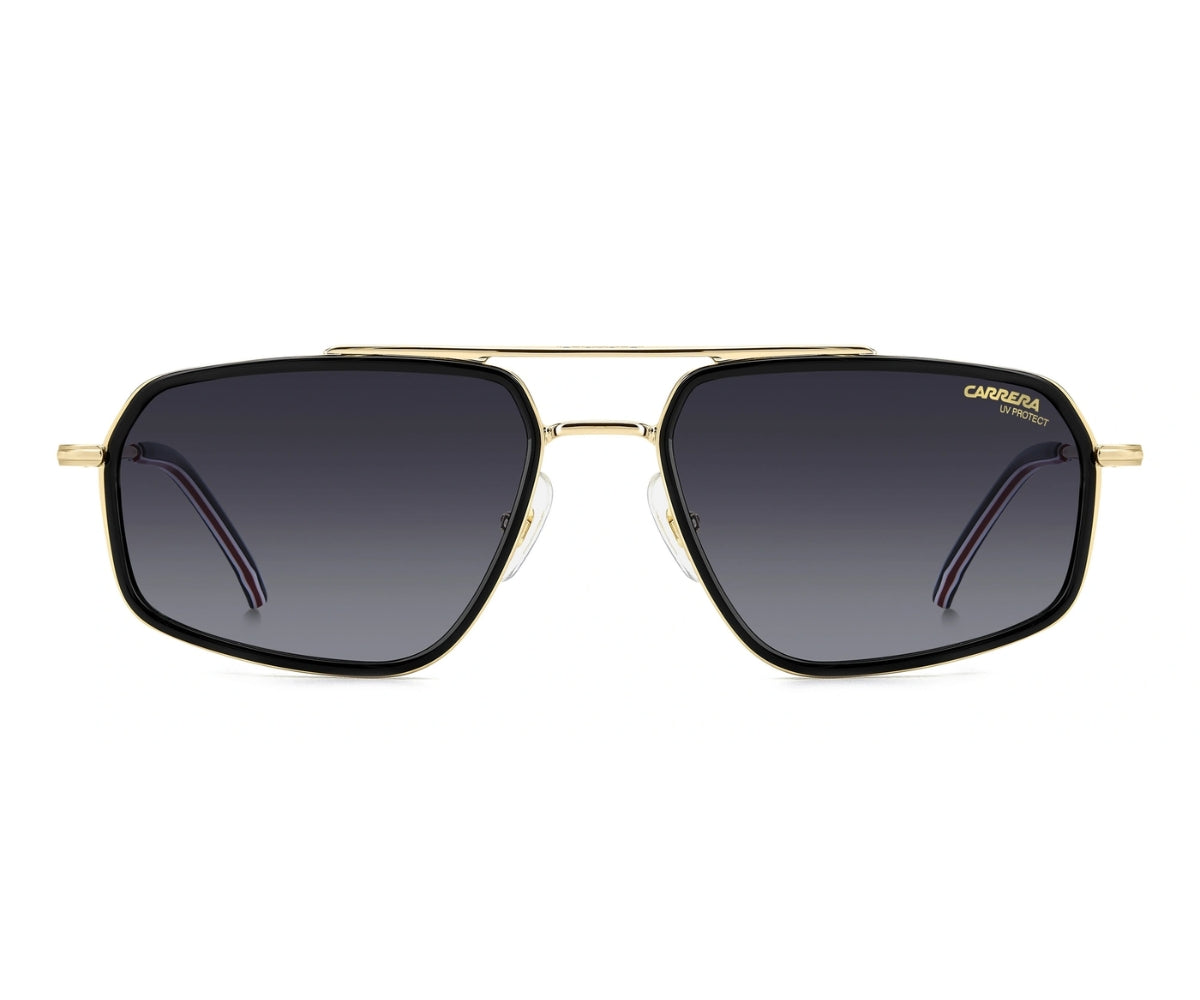Carrera Black Sunglasses Case with Gold Logo Vintage Carrera Porsche Design Sunglasses Case main image 2