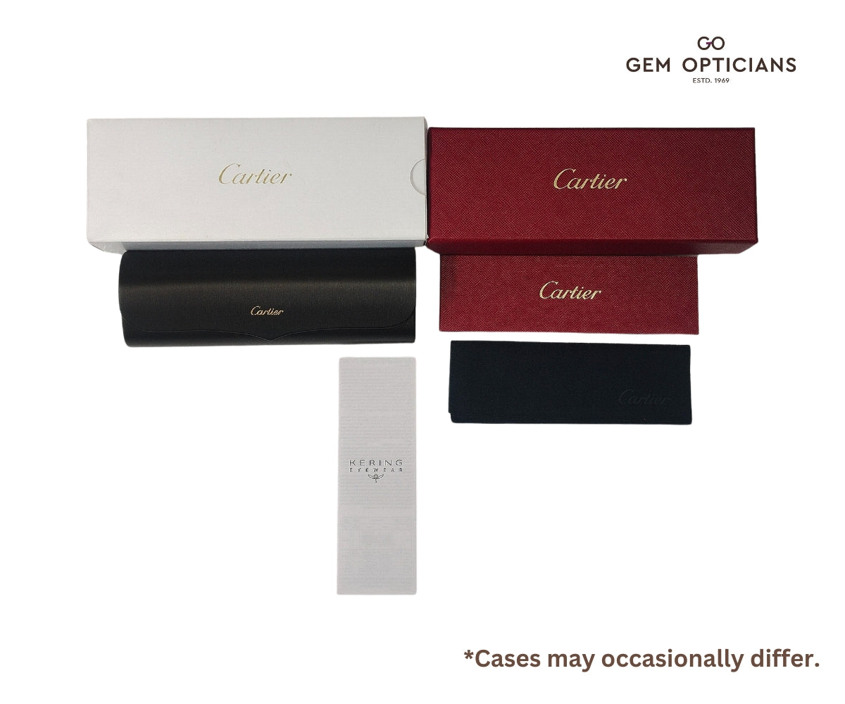 Buy Cartier Glasses 0351O 001 56 | GEM OPTICIANS – GEM Opticians