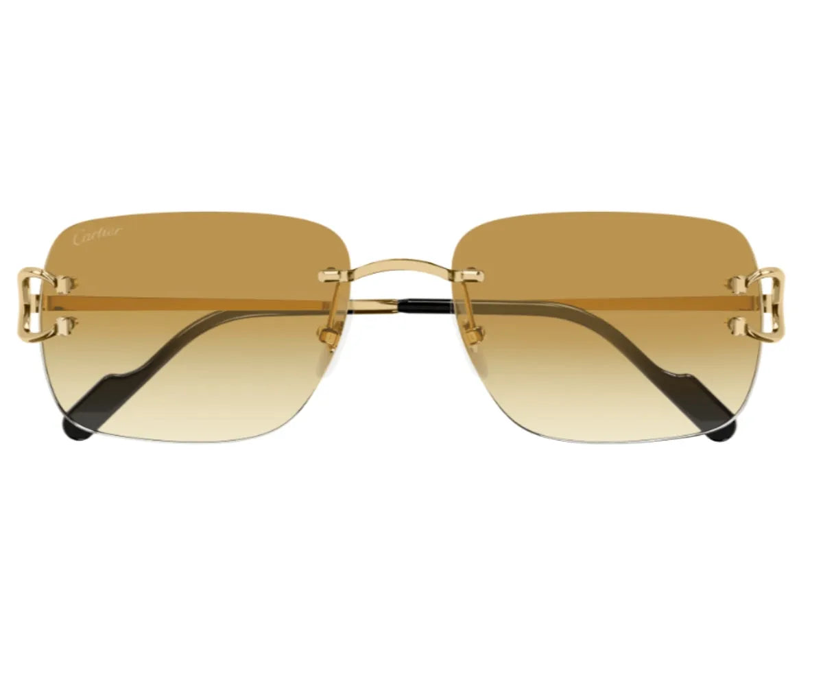 Buy Cartier Sunglasses 0330S 003 57 | GEM OPTICIANS – GEM Opticians