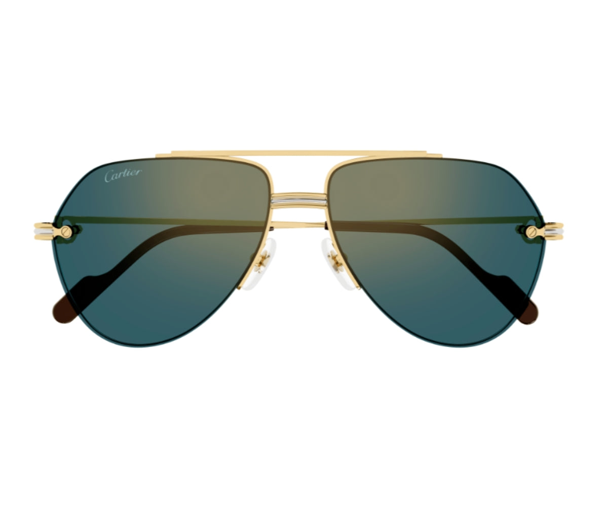 Buy Cartier Sunglasses 0427S 002 58 | GEM OPTICIANS – GEM Opticians