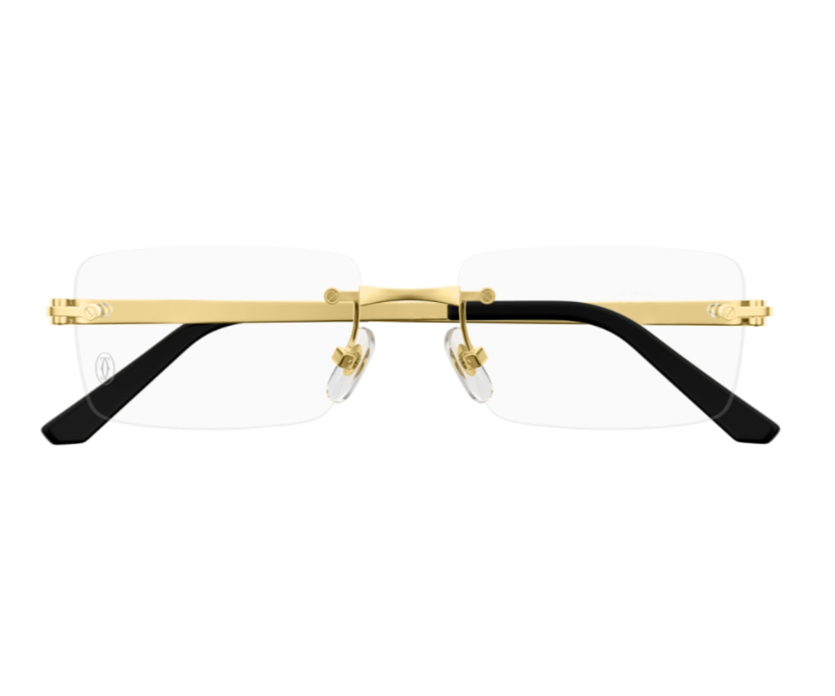 Cartier Santos De Cartier Rimless Shades Rectangle Glasses Cartier