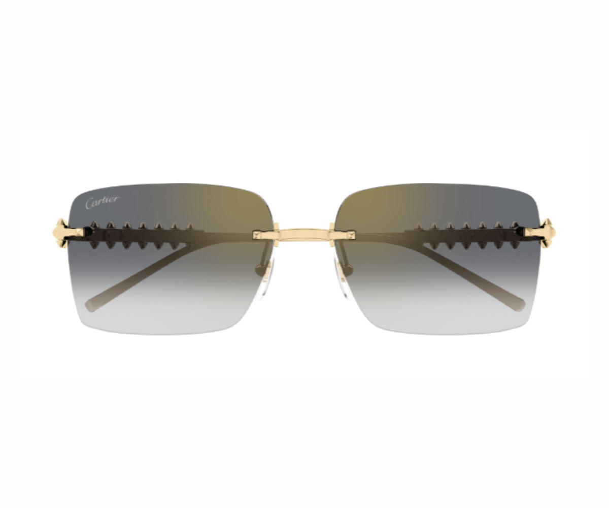 Buy Cartier Sunglasses 0545S 001 58 | GEM OPTICIANS – GEM Opticians