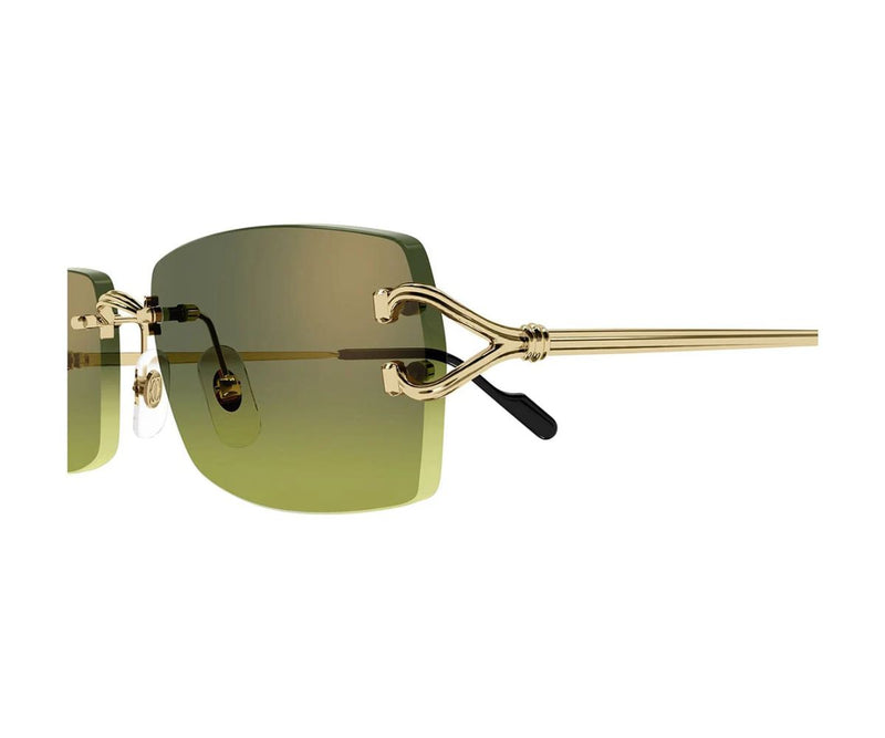 Buy Cartier Sunglasses 0550S 006 56 | GEM OPTICIANS – GEM Opticians