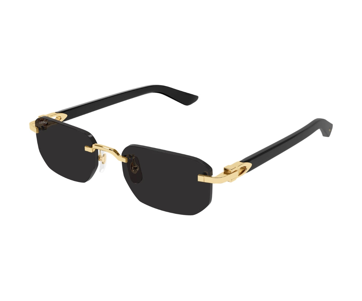Buy Cartier Sunglasses 0622S 003 53 | GEM OPTICIANS – GEM Opticians