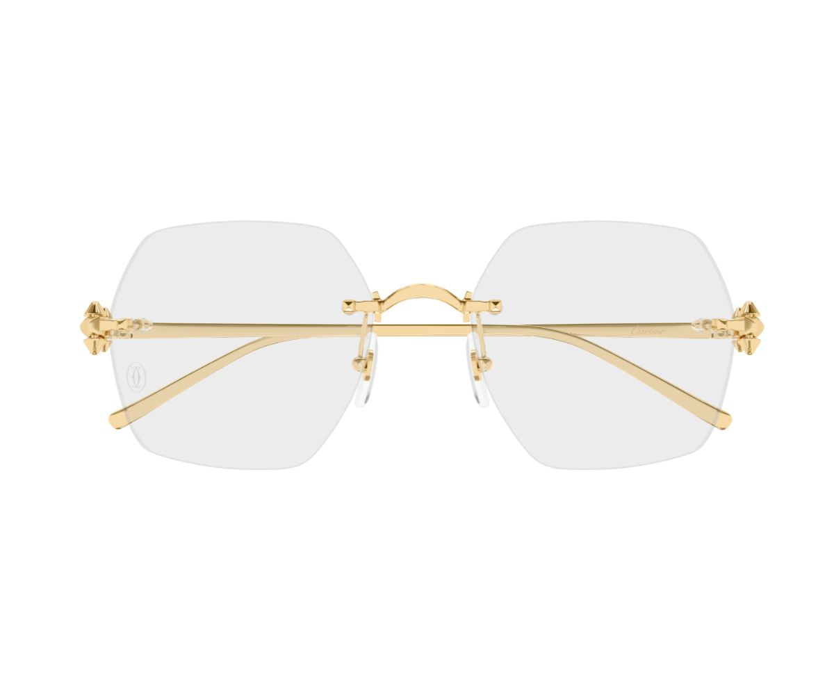 Buy Cartier Glasses 0646O 001 54 | GEM OPTICIANS – GEM Opticians