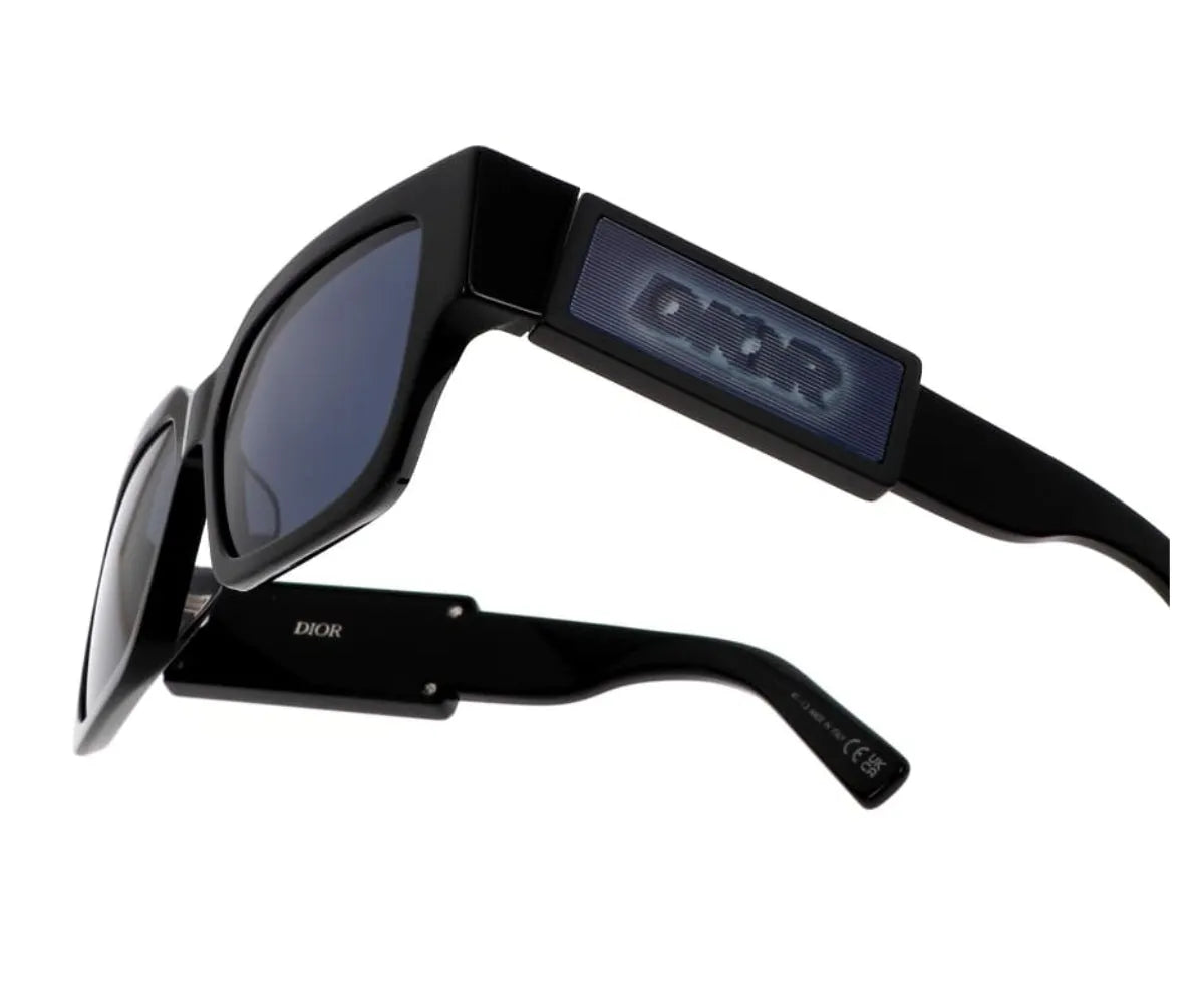 Christian Dior / サングラス/--/プラスチック/BLK/BLU/メンズ/16B0 Buy Christian Dior Sunglasses Cd Su 40106U 16B0 55 | GEM OPTICIANS