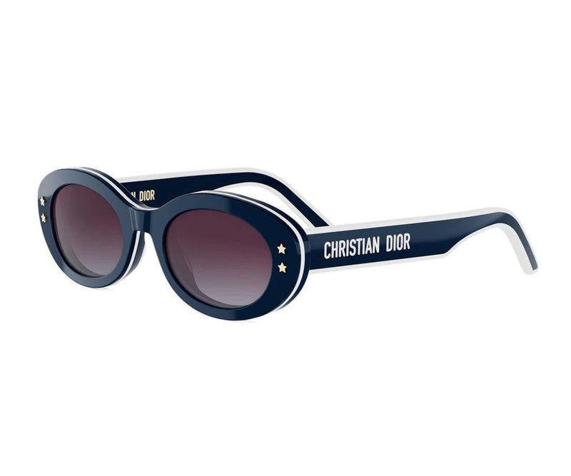 Dior Navy Blue Oval Women\'s Sunglasses with Gradient Lenses Christian Dior Women main image 4