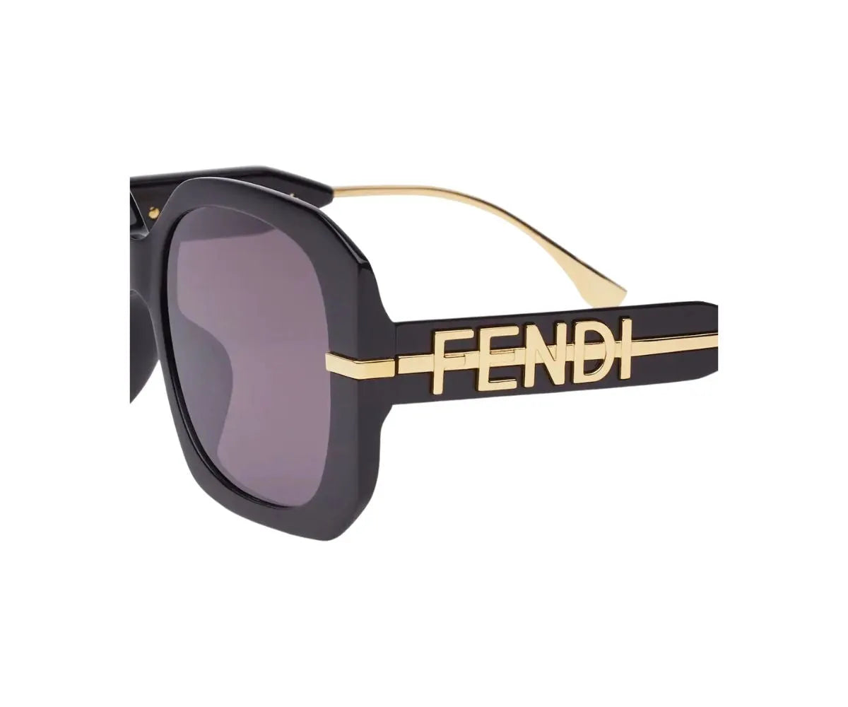 Buy Fendi Sunglasses 40065I 01B 55 | GEM OPTICIANS – GEM Opticians