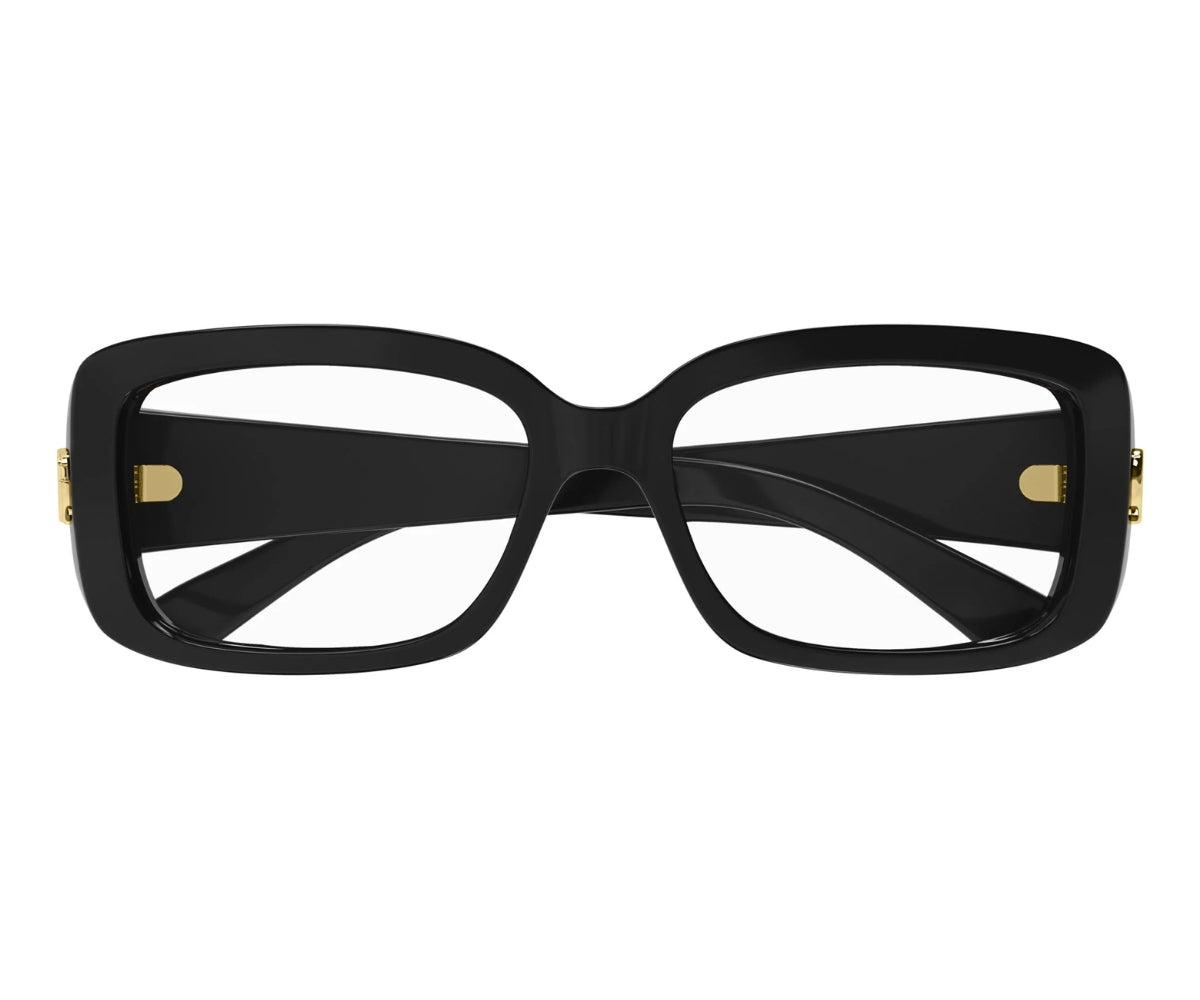 NEW Gucci GG1406O Black Marmont Eyeglasses Frames GUCCI GG1446O 001 Black Men main image 2