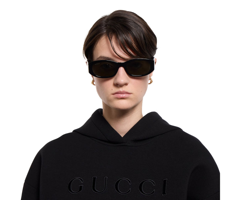 Buy Gucci Sunglasses 2068SA 001 55 | GEM OPTICIANS – GEM Opticians