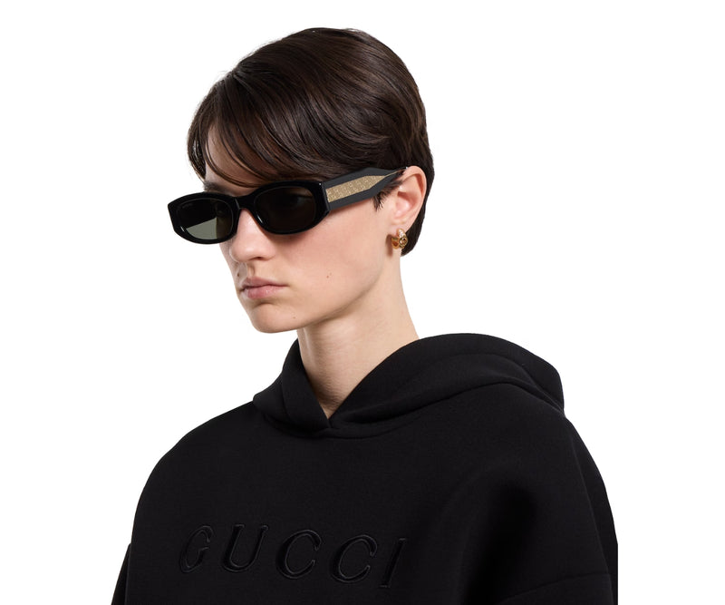 Buy Gucci Sunglasses 2068SA 001 55 | GEM OPTICIANS – GEM Opticians