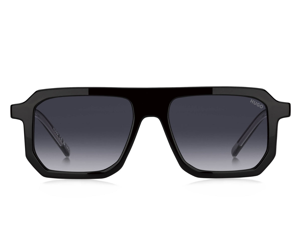 NWT Hugo HG 1312/S-KB7 Rectangle 53mm Sunglasses HUGO HG 1312/S KB7 KU 53 Sunglasses | Glasses Station main image 4