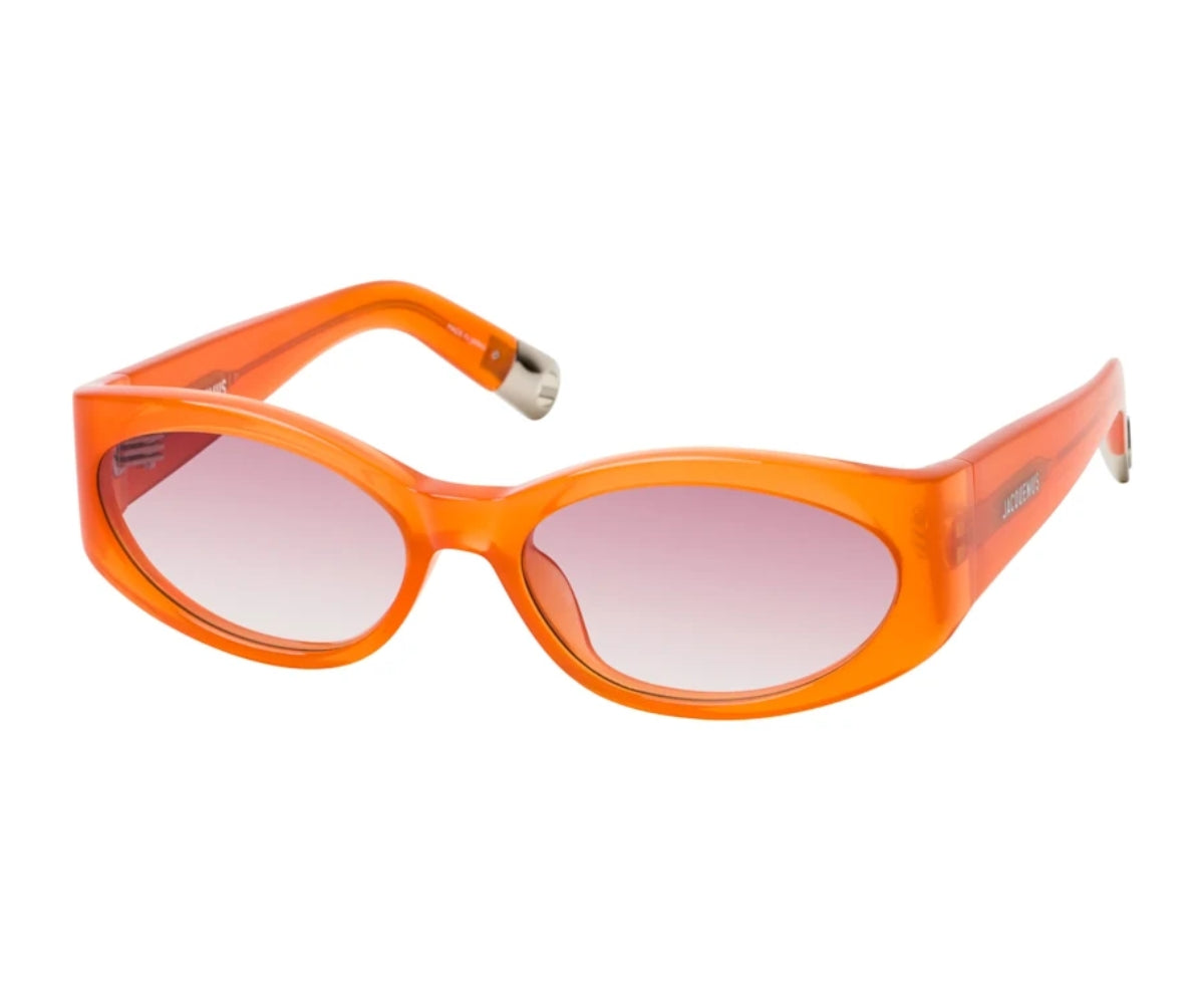NEW JACQUEMUS SUNGLASSES, YELLOW WOMEN EYEWEAR JACQUEMUS CAPRI JAC/55 C5 Jacquemus JAC 5 C2 Sun Sunglasses - US main image 2