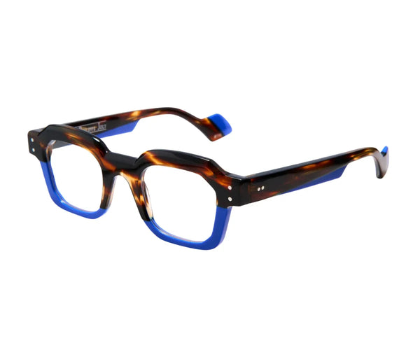 Jean Philippe Joly_Sunglasses_Slow Down_285_HAVANA BROWN / BLUE COBALT_45_45