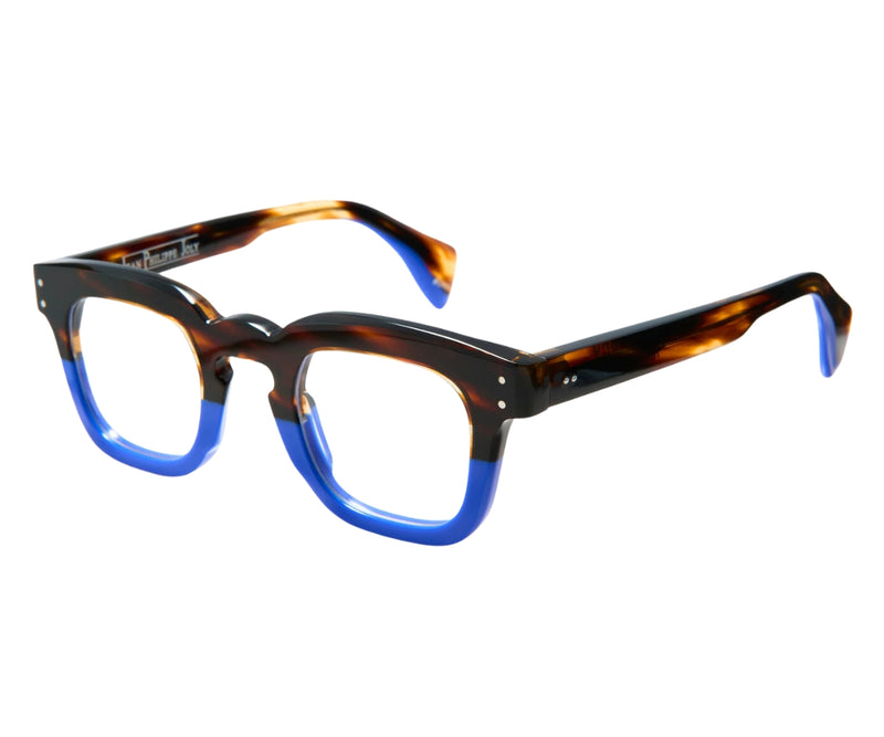 Jean Philippe Joly_Glasses_Good Energy_339_Havana Brown / Blue Cobalt_45_45